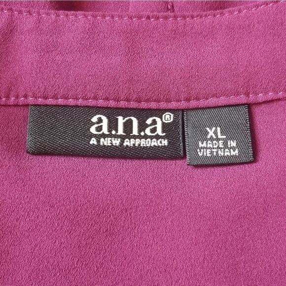a.n.a. Long Sleeves Blouse (size XL) - Picture 5 of 8